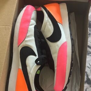 Nike Kids Sneakers - Pink, Orange, and Black